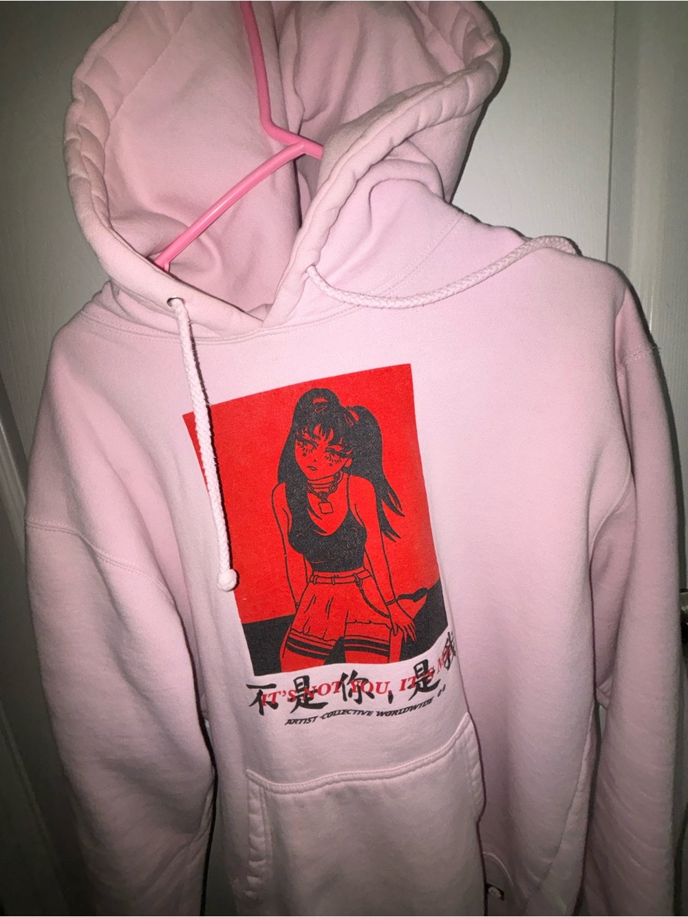 Zumiez Pink Hoodie The Artist Collective